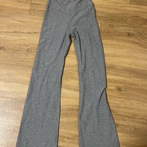 Women's Gray Boot Cut Flare Pants